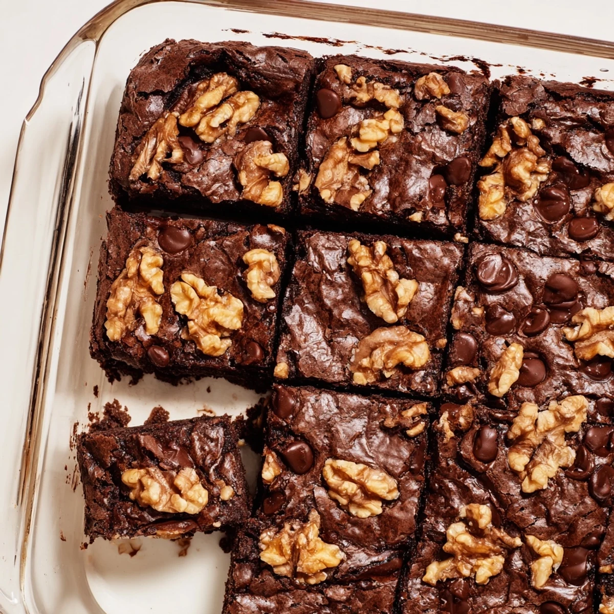 Fudgy Walnut Brownies Pan