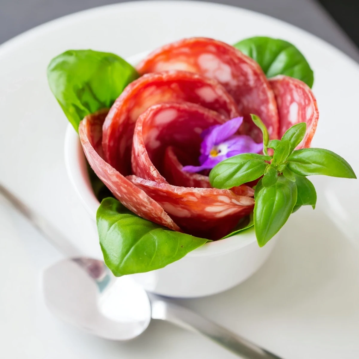 Victorian Tea Rose Appetizer