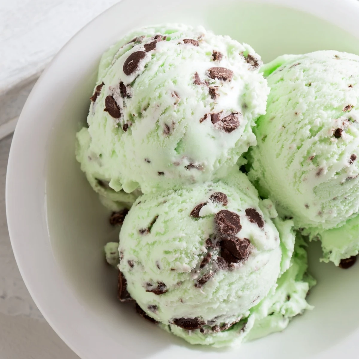 Mint Chocolate Chip Ice