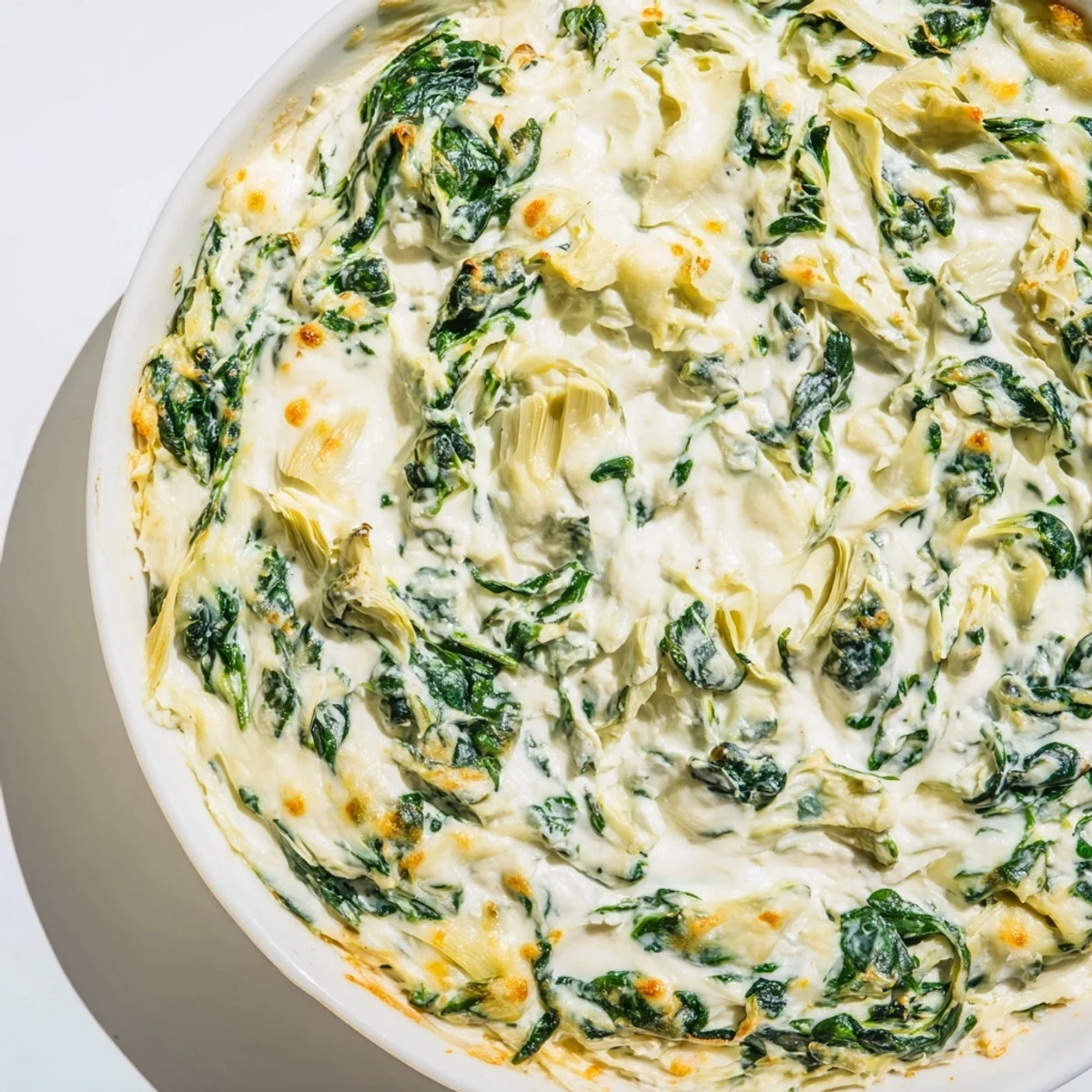 Steaming Spinach Artichoke Dip, bubbly and golden, ready for dipping and sharing with friends.