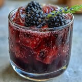 Blackberry Lavender Lemonade Fizz