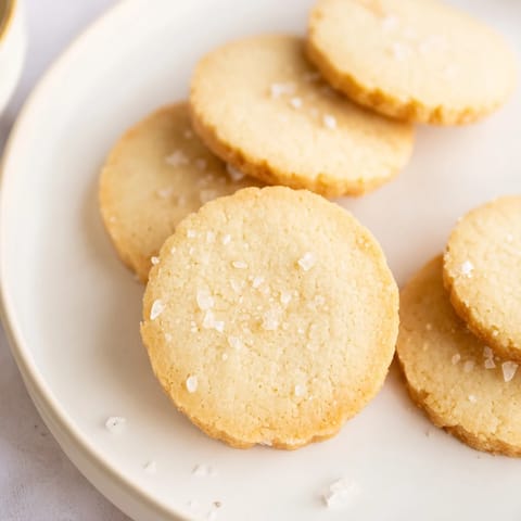 Honey Butter Shortbread Cookies