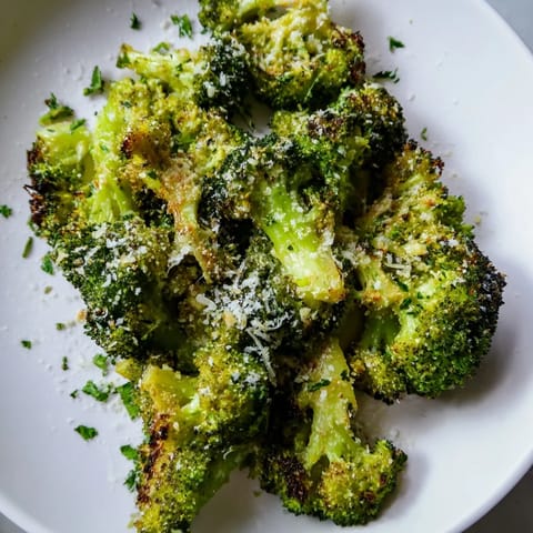 Garlic Parmesan Roasted Broccoli