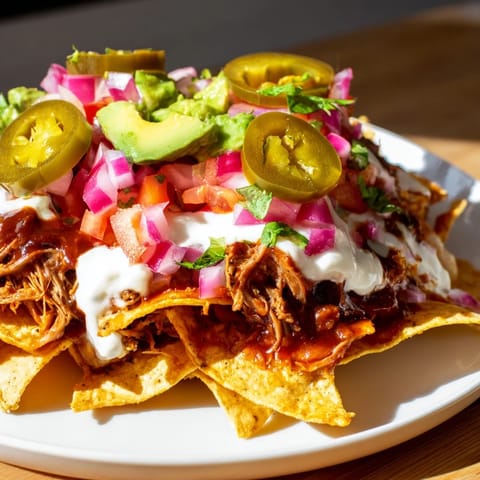 Loaded Nachos Pulled Pork #86