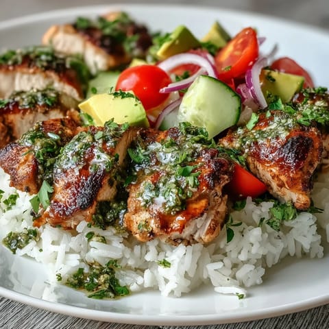Chimichurri Chicken Bowl
