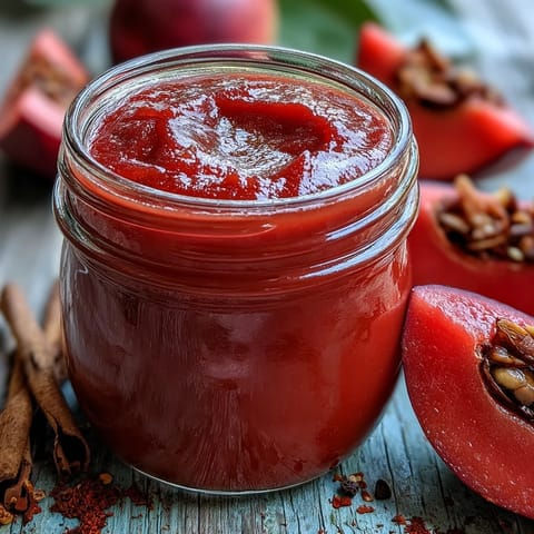 Homemade guava BBQ sauce glaze brushed onto charred grilled chicken wings, dripping with sticky sauce.