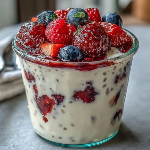 Summer Berry Chia Pudding