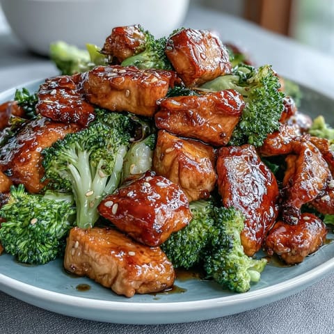 Sheet pan teriyaki chicken and broccoli with brown rice, roasted until tender and glazed with savory-sweet sauce.  