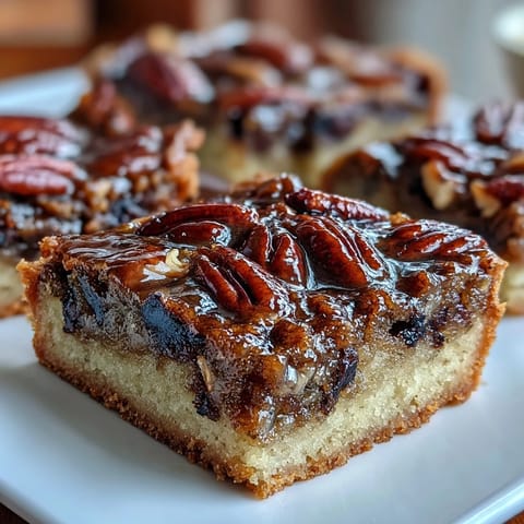 Kentucky Derby Pecan Pie Bars with rich, gooey bourbon pecan filling and buttery shortbread crust, perfect for Southern celebrations.
