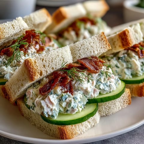 A beautiful assortment of classic Kentucky Derby tea sandwiches featuring cucumber, egg salad, and ham on soft bread slices.