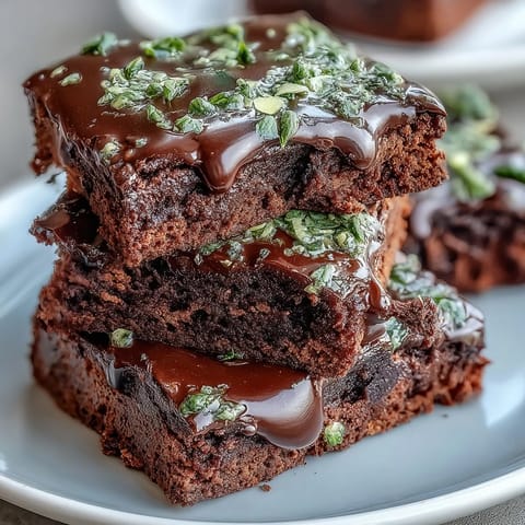 Mint Chocolate Chip Brownie Bites