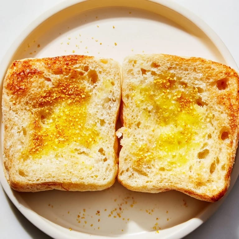 Freshly baked sheet pan English muffins, ready to be split, toasted, and topped with butter.