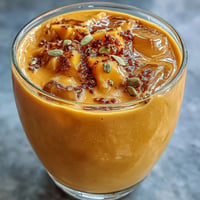 Creamy mango lassi smoothie with cardamom, a vibrant Indian-inspired beverage perfect for any day.